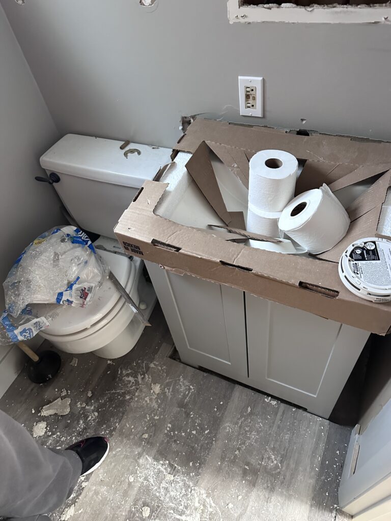 bathroom repair installation