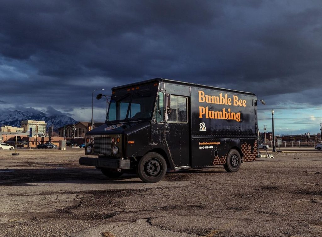 Bumble Bee Plumbing truck